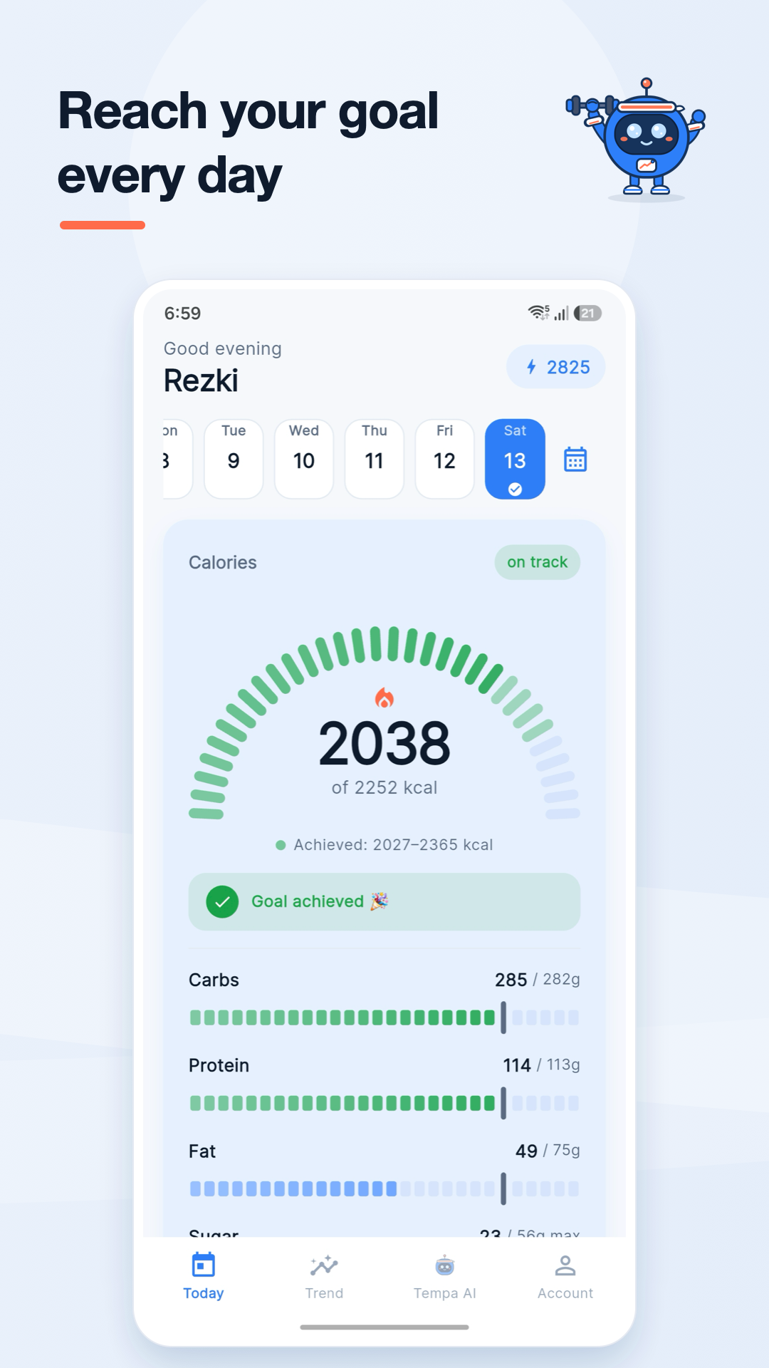 Daily Goal Tracking screenshot 1